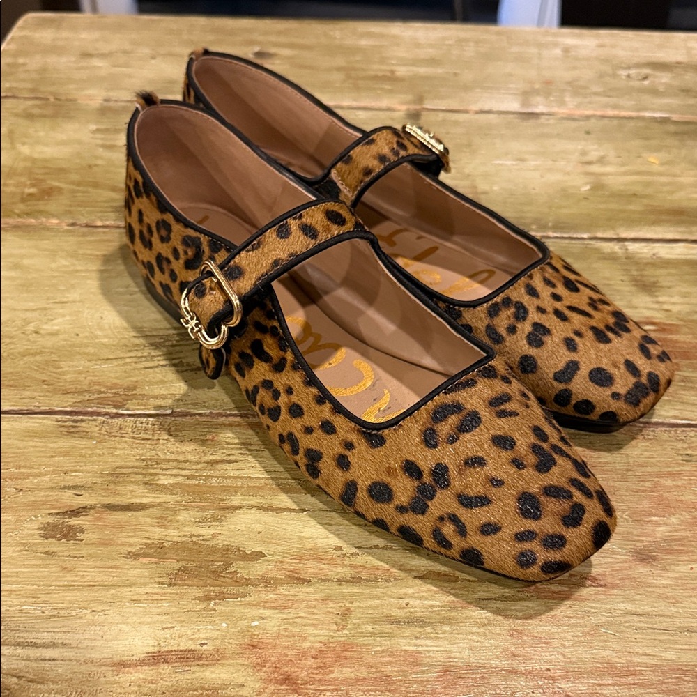Sam Edelman Leopard Print Flats